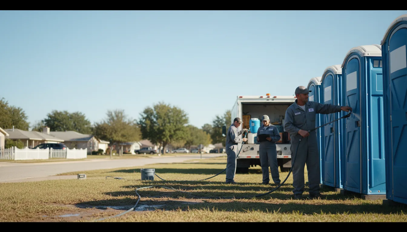 Long-Term Portable Toilet Rental in Blacklick, OH near me
